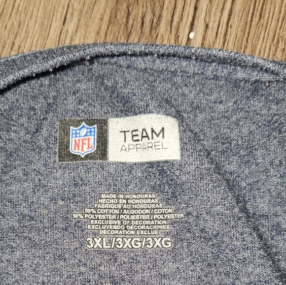 Vintage Houston Texans NFL Football- 2002 Longsleeve Shirt Size 3X - Picture 5 of 6